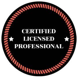 Certified Licensed Professional badge